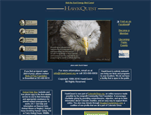 Tablet Screenshot of hawkquest.org